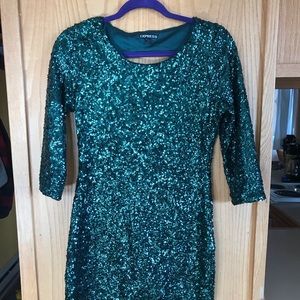 Express holiday dress